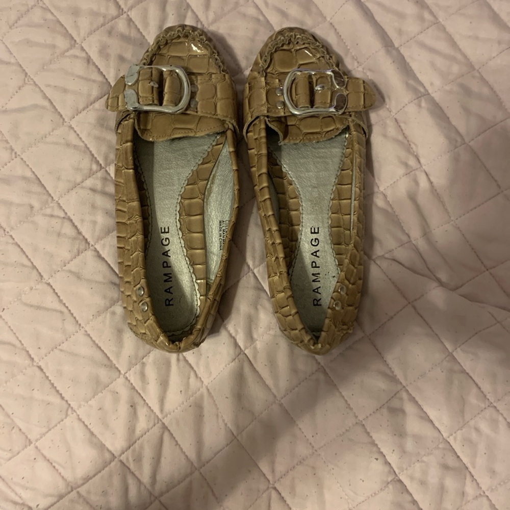 Leather loafers